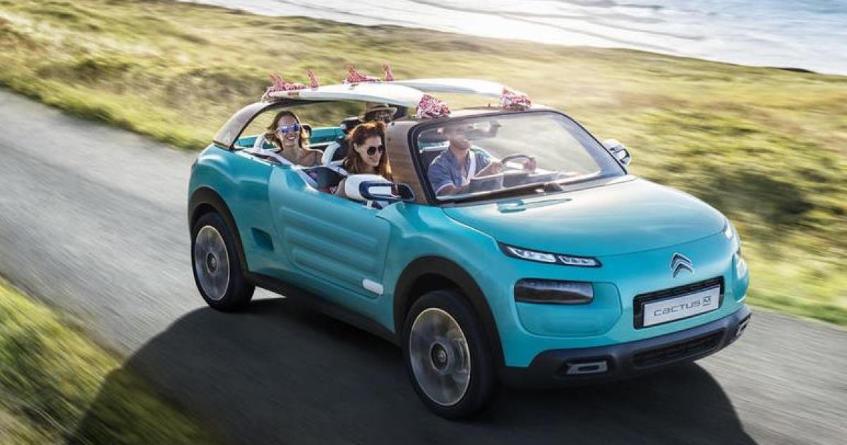 Citroen представил пляжный концепт-кар Cactus M