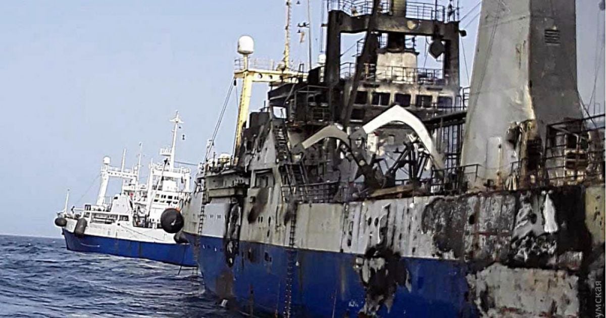 Мавритания отпустила украинских моряков с затонувшего у его берегов судна