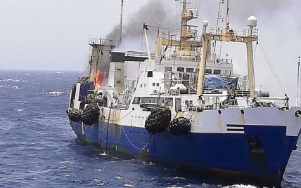 Сгорел и утонул. Вследствие трагедии на украинском судне возле Мавритании погибли двое людей