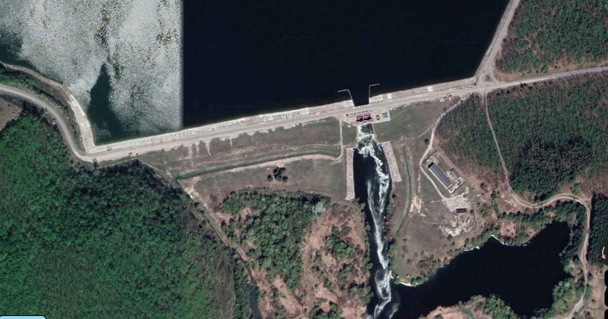 Дамба бєлгородського водосховища Дамба бєлгородського водосховища