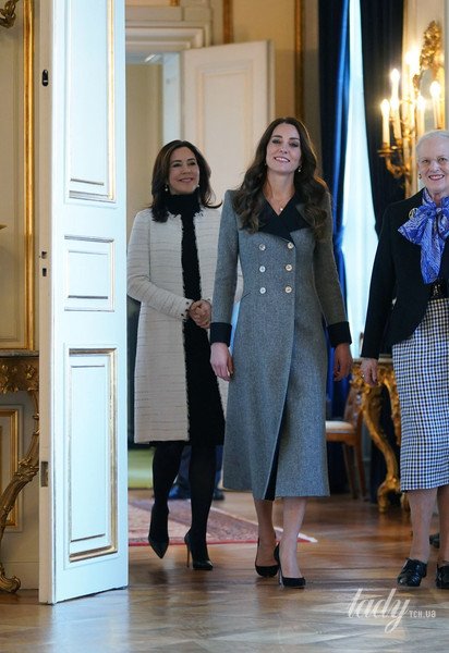 Герцогиня Кембриджська і кронпринцеса Мері / © Associated Press