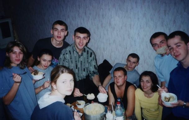 Віктор Бронюк у студентські роки / © instagram.com/viktorbronyuk_official