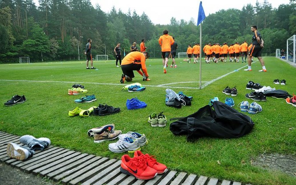 "Шахтар" провів перше тренування у підготовці до нового сезону. / © ФК Шахтар