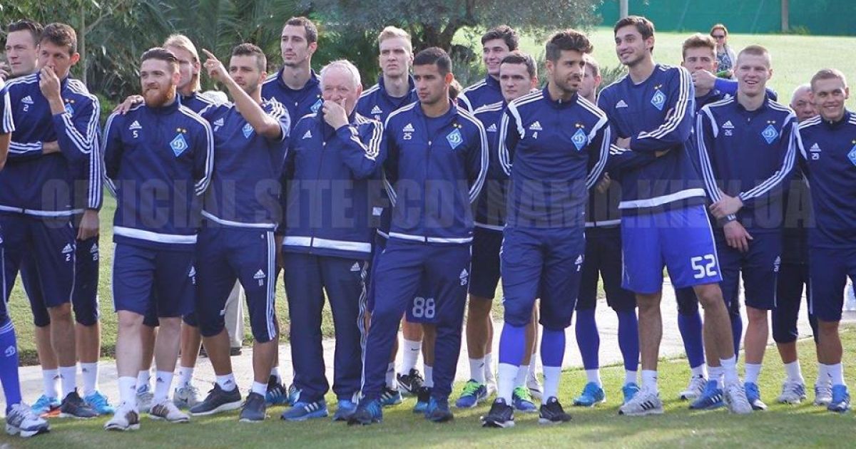 "Динамо" сыграло предпоследний матч на первом сборе.