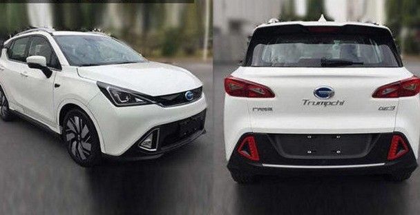 Серийная версия кроссовера GAC GE3