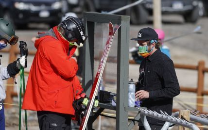 В ВОЗ рассказали, можно ли заразится коронавирусом во время катания на лыжах