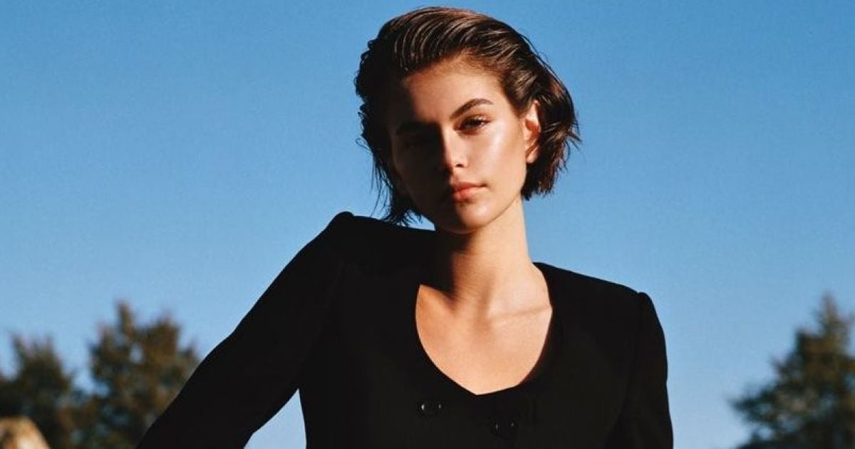 Кайя Гербер в фотосеті для Vogue UK