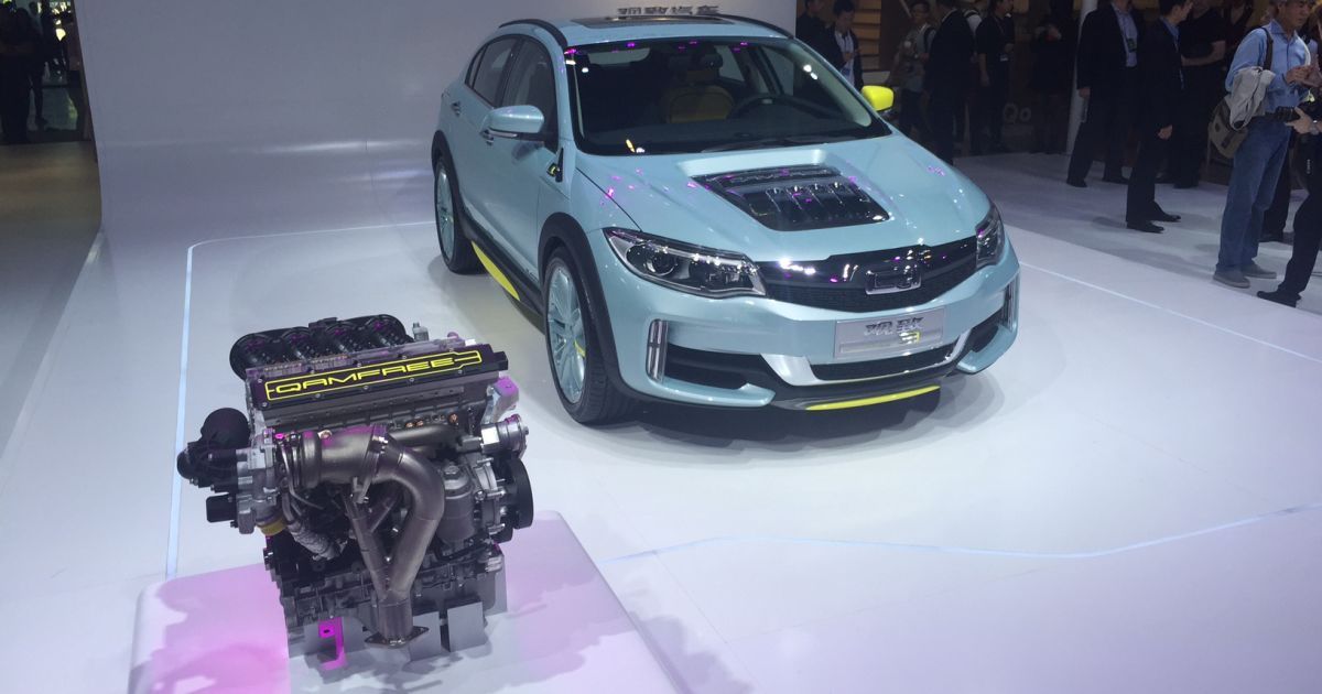 Qoros разработала безразпредвальный мотор (Видео)