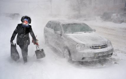 В последние дни зимы в Украине ударят сильные морозы, местами будут метели