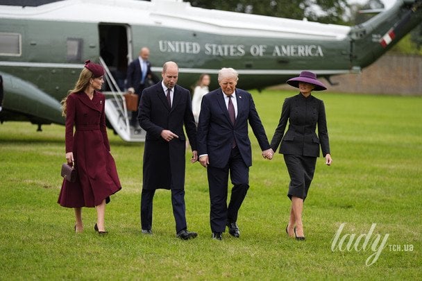 Меланія Трамп у Віндзорському замку / © Associated Press