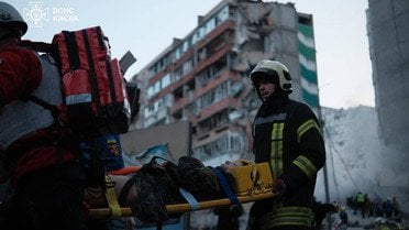 Наслідки атаки на Київ_2 / © ДСНС