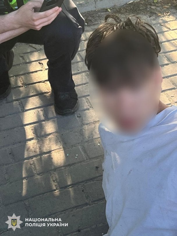 Задержанный мужчина / ©  Главное управление Национальной полиции во Львовской области