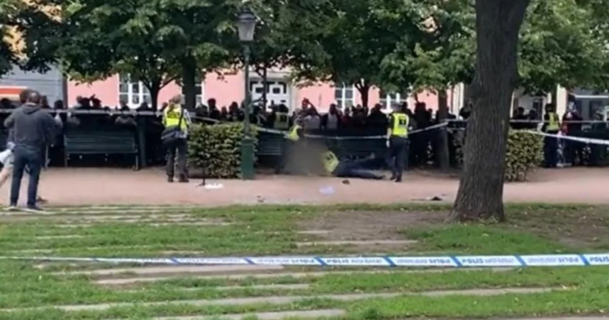 У Швеції знову спалили Коран Фото: SVT