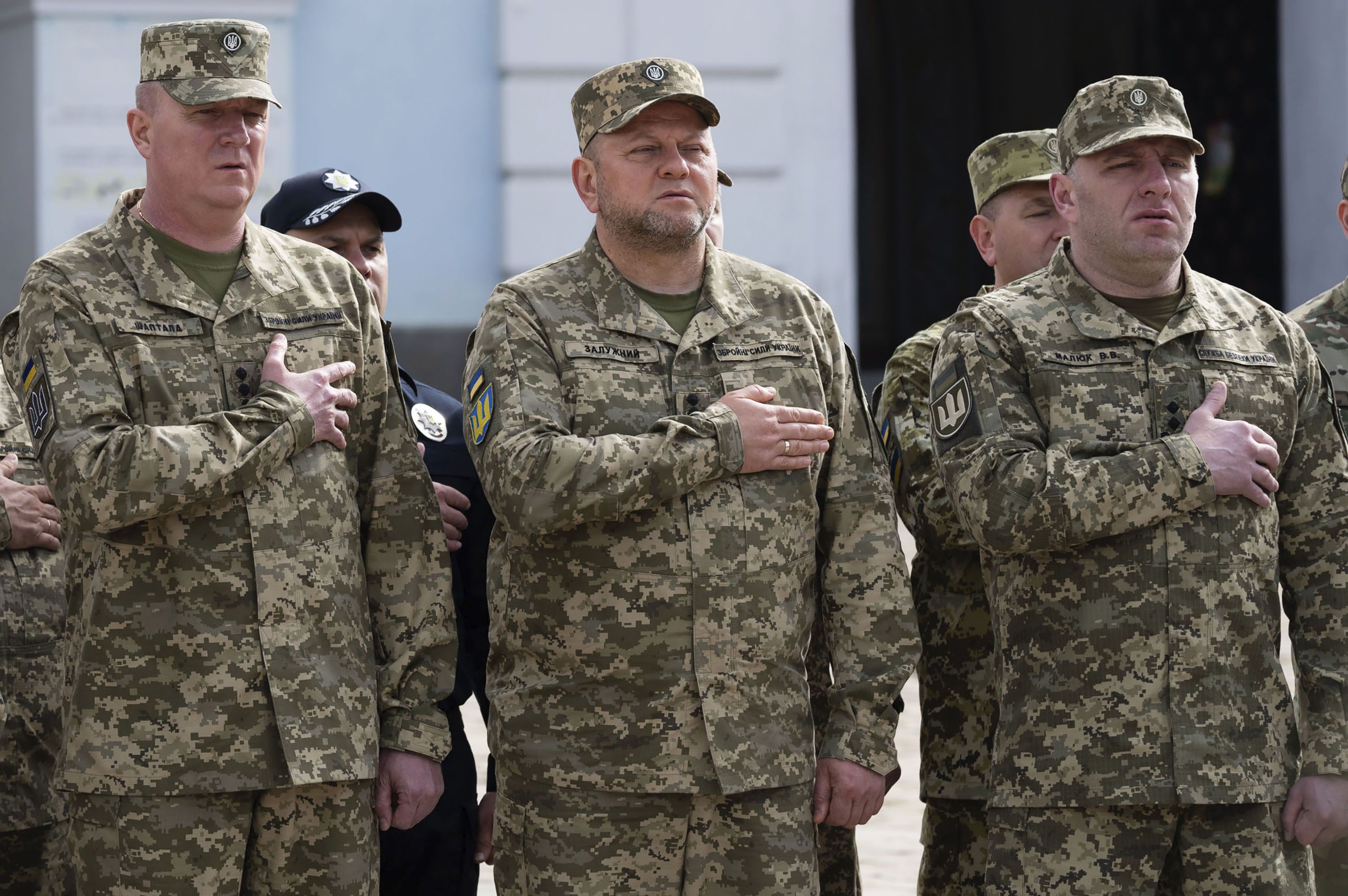 Головнокомандувач ЗСУ Валерій Залужний / © Associated Press