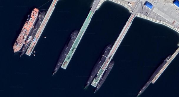 База підводних човнів на Камчатці / © Скріншот