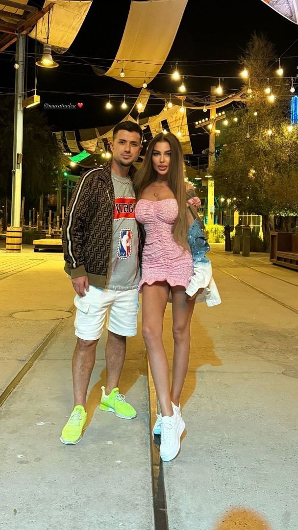 Мурат с новой девушкой Анастасией / © instagram.com/anastasija_foxy2