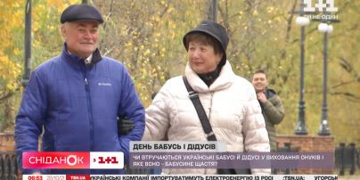 Как в Украине старшее поколение относится к внукам