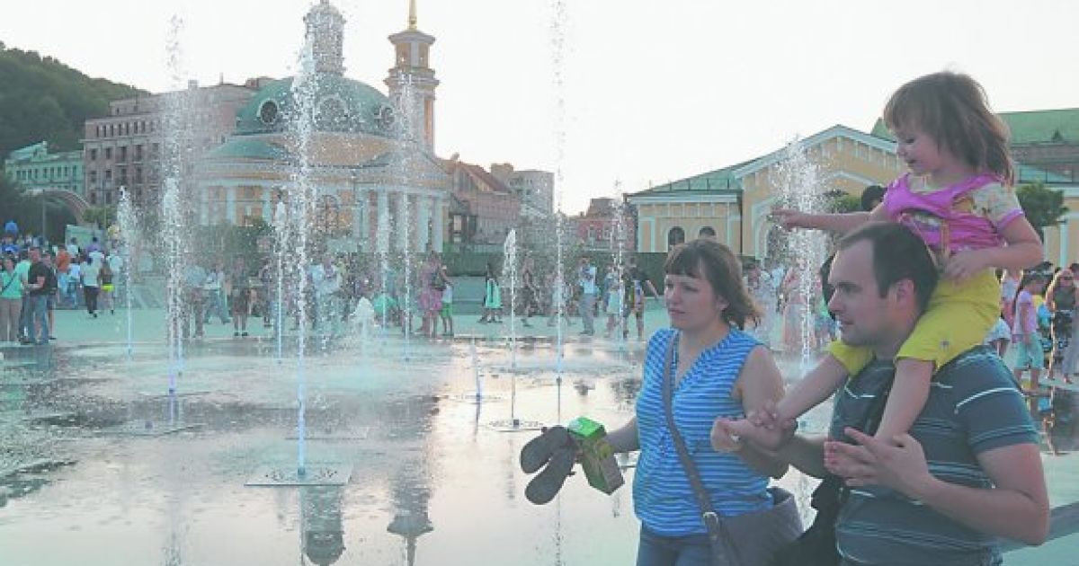 В Киеве открыли Почтовую площадь