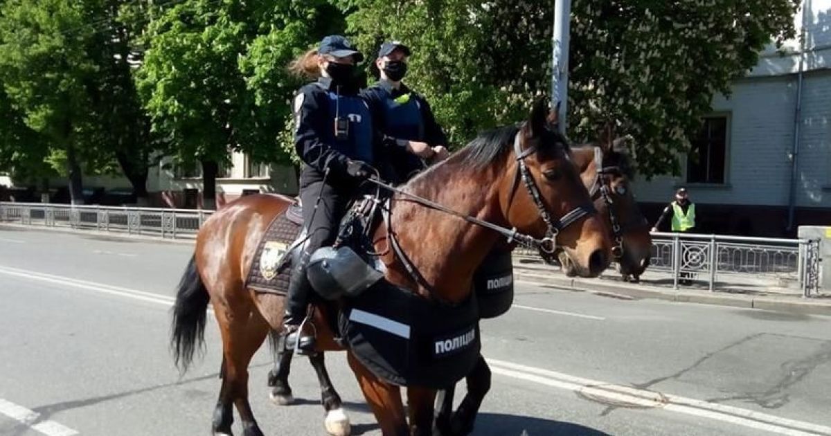 Побиття чоловіка й адмінпротоколи за порушення карантину: у поліції розповіли про 9 Травня у Києві