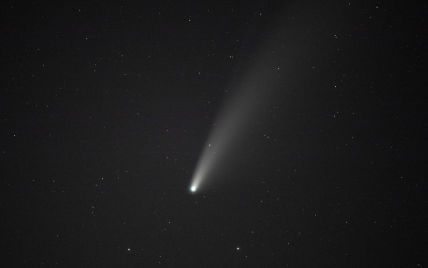 В июле мимо Земли пролетит комета с огромным хвостом
