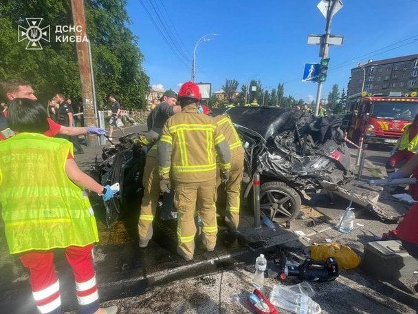 ДТП у Києві 5 червня / © ДСНС