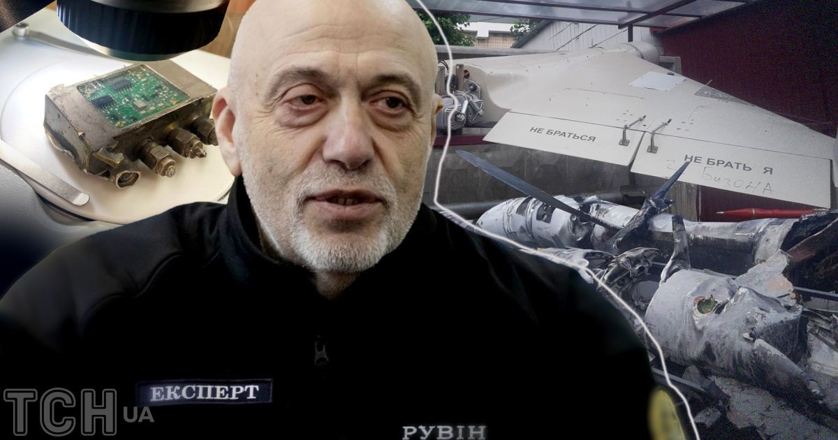 Колаж ТСН.ua. Директор Київського науково-дослідного Інститута судових експертиз Олександр Рувін розповів подробиці експертиз російського озброєння.