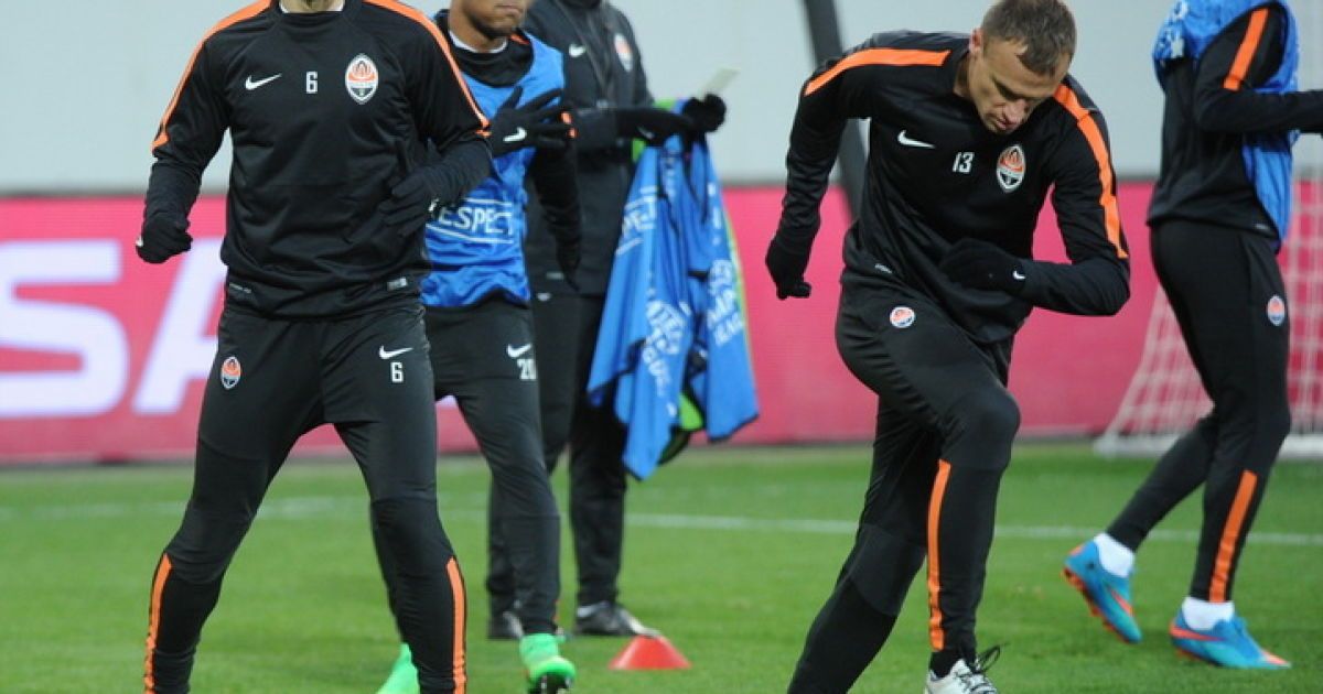 Шахтер потренировался перед битвой с Баварией / © shakhtar.com