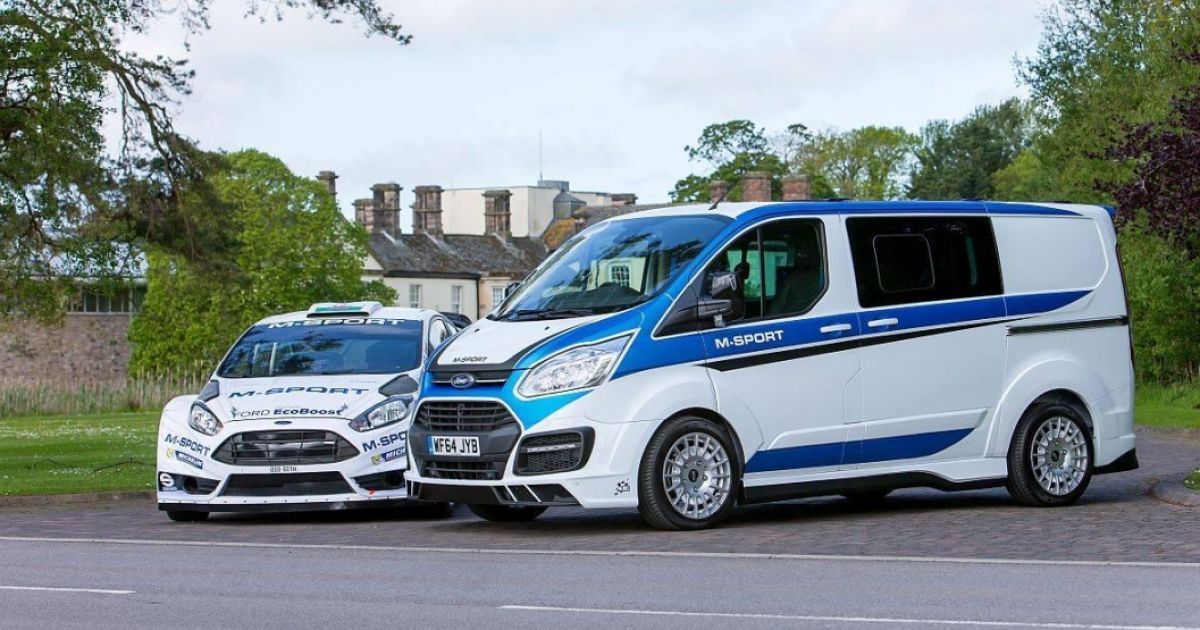 Ford Transit получил "раллийную" версию
