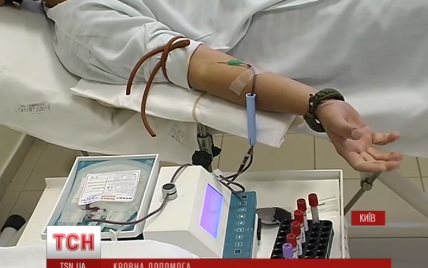 Український донор-рекордсмен здав 520 літрів крові