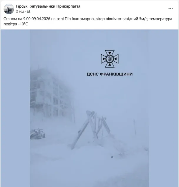 Піп Іван замело снігом