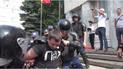 Протестующие хотели ворваться в здание Генпрокуратуры