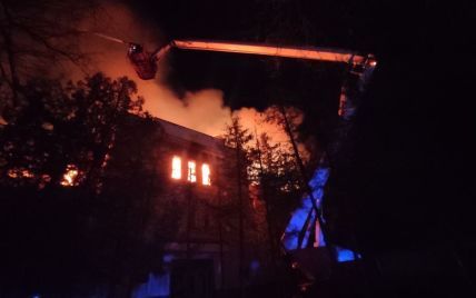 В столице удалось локализовать мощный пожар в местной гимназии – ГСЧС