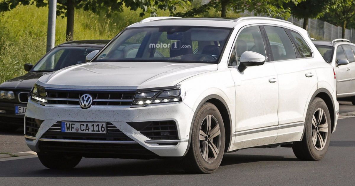 Volkswagen вывел на финальные тесты новый Touareg