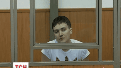 Выход из сухого голодания дается Савченко чрезвычайно сложно
