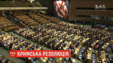 Генасамблея ООН ухвалила резолюцію щодо порушення прав людини в Криму