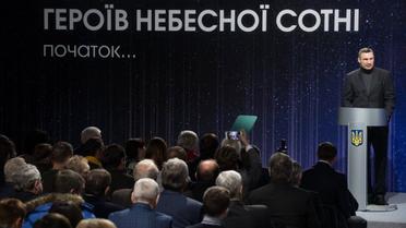 Пам’ятний захід з нагоди початку спорудження Меморіального комплексу Героїв  Небесної Сотні_13 / © УНИАН