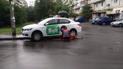 В Киеве змея сбежала из квартиры и заползла в такси (фото)