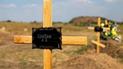 Безымянные могилы погибших на Донбассе боевиков "ДНР"