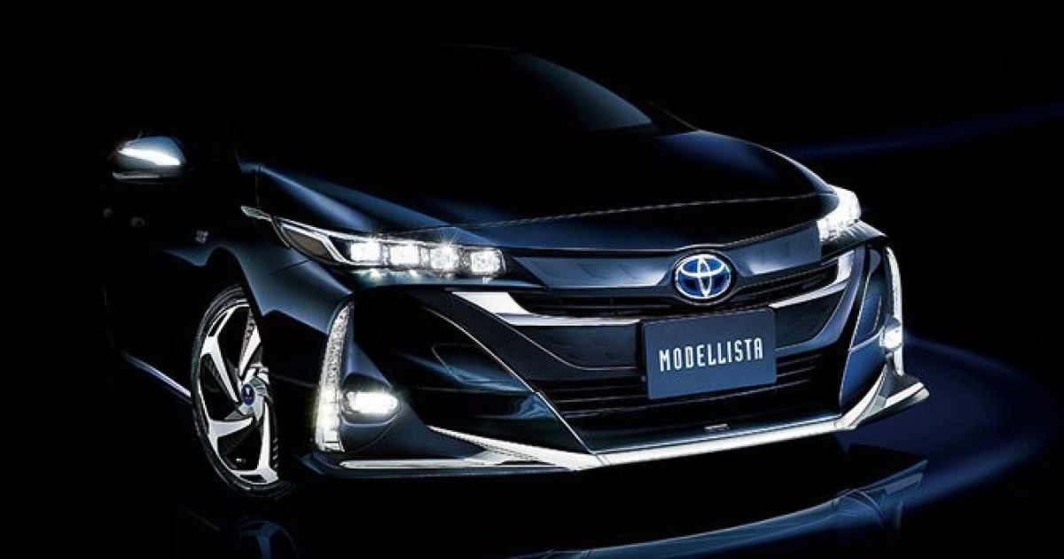 Японские тюнеры доработали гибридный Toyota Prius PHV нового поколения