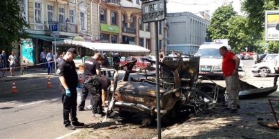 СБУ задержала организаторов теракта, которые взорвали авто в центре Одессы
