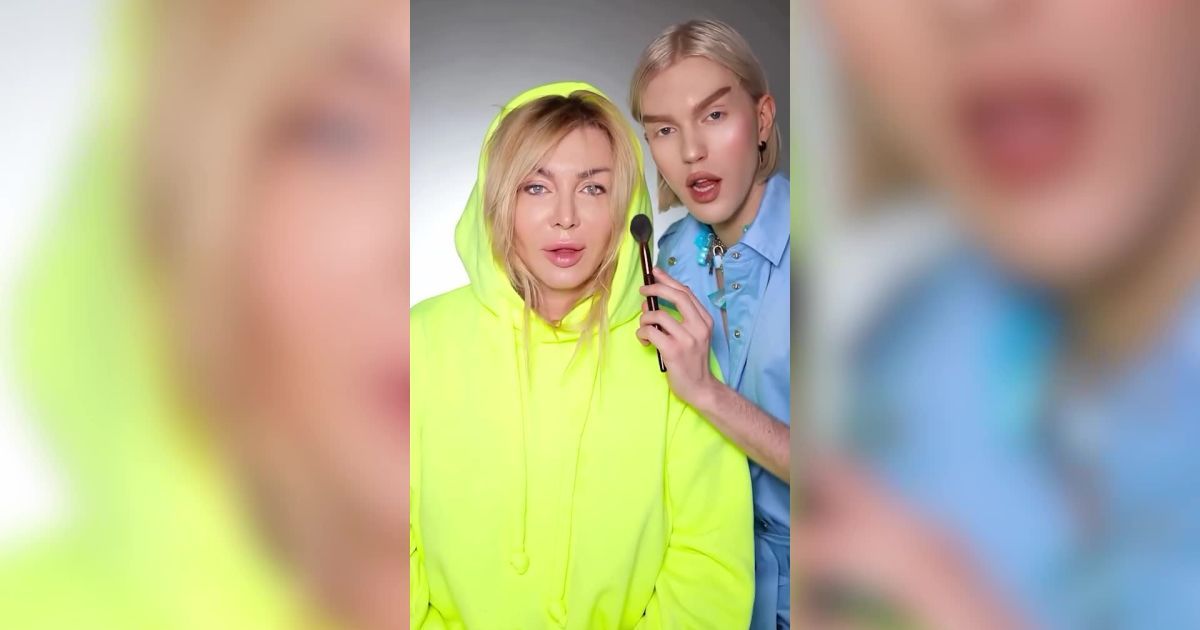 Ірина Білик показала, який вигляд має без макіяжу та з гримом