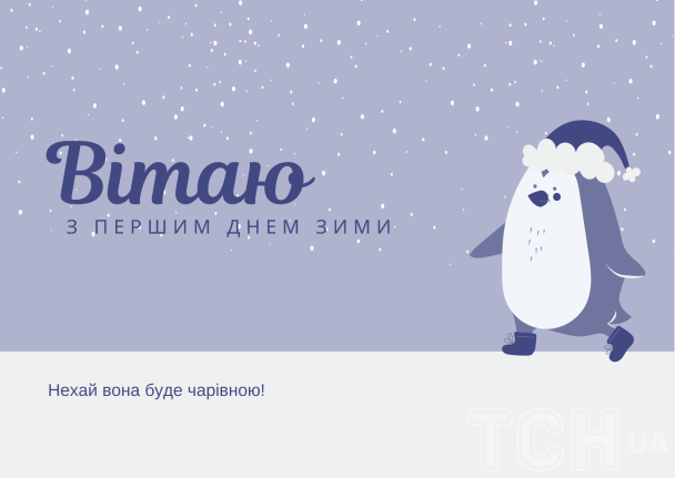З першим днем зими / © ТСН.ua