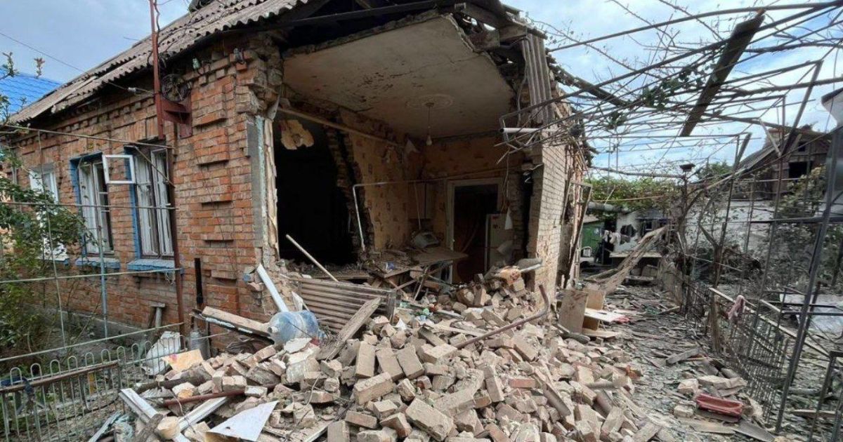 Обстрел Никополя 9 сентября/Сергей Лысак