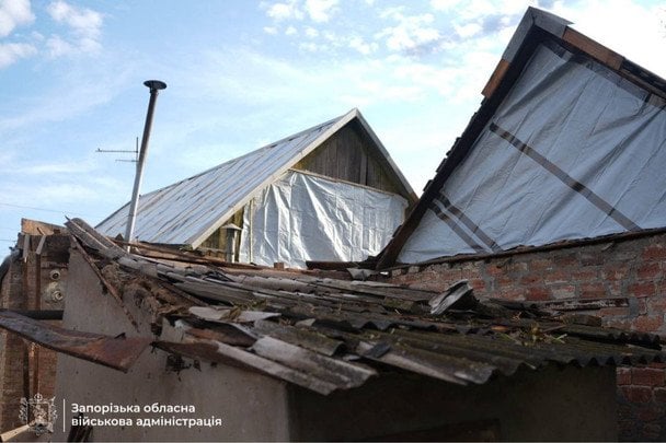 Обстрел Запорожской области