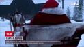 Где пролетает Санта-Клаус на своих санях
