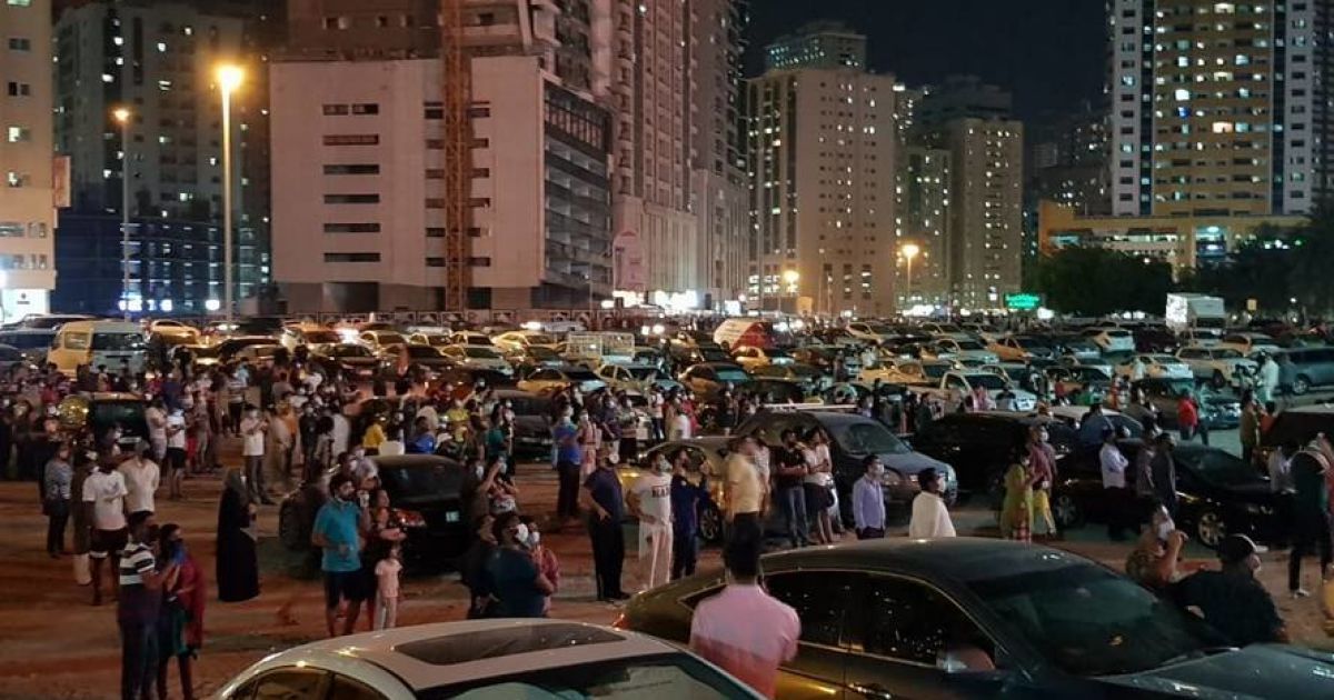 пожежа в хмарочосі в ОАЕ