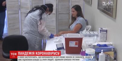 У ВООЗ застерігають, що коронавірус у світі може ніколи не зникнути