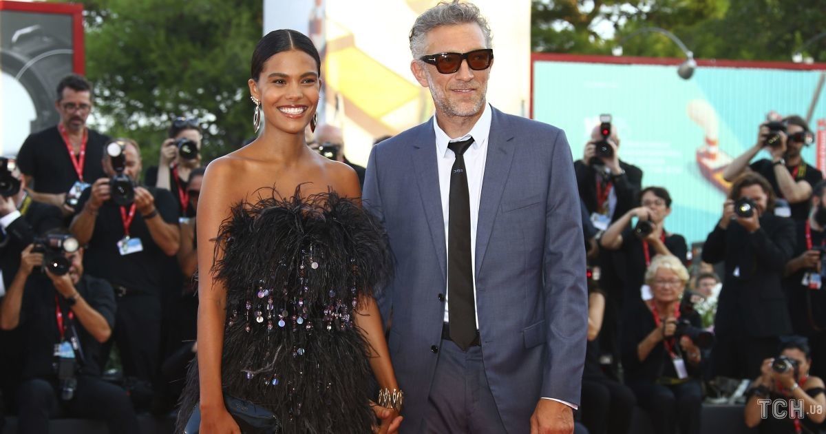 Тина Кунаки и Венсан Кассель