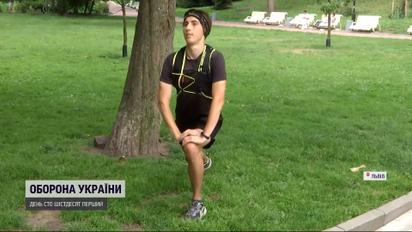 22-летний львовянин каждый день пробегает полумарафон и собирает деньги на дрон для ВСУ