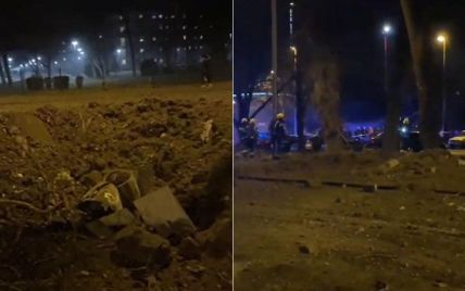 Образовалась воронка в 3 метра: в столице Хорватии с неба упал неизвестный объект, был слышен сильный взрыв (фото, видео)